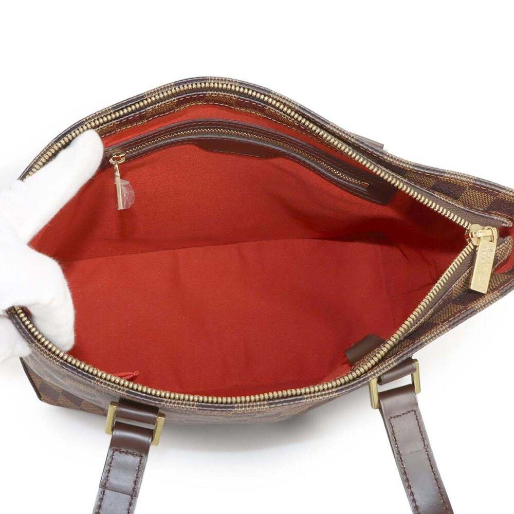 LOUIS VUITTON Authentic Brown Damier Piano Tote Bag - Picture 6 of 10